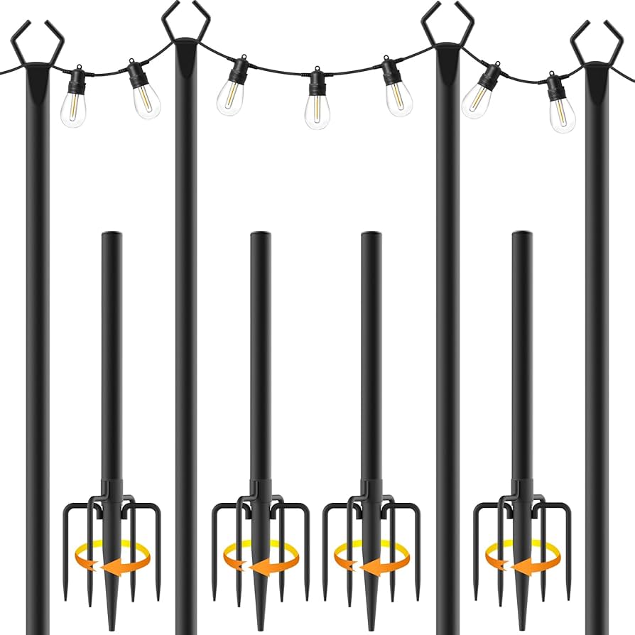 AILBTON vs Fussion vs Step2: Best Outdoor String Light Poles (2026)