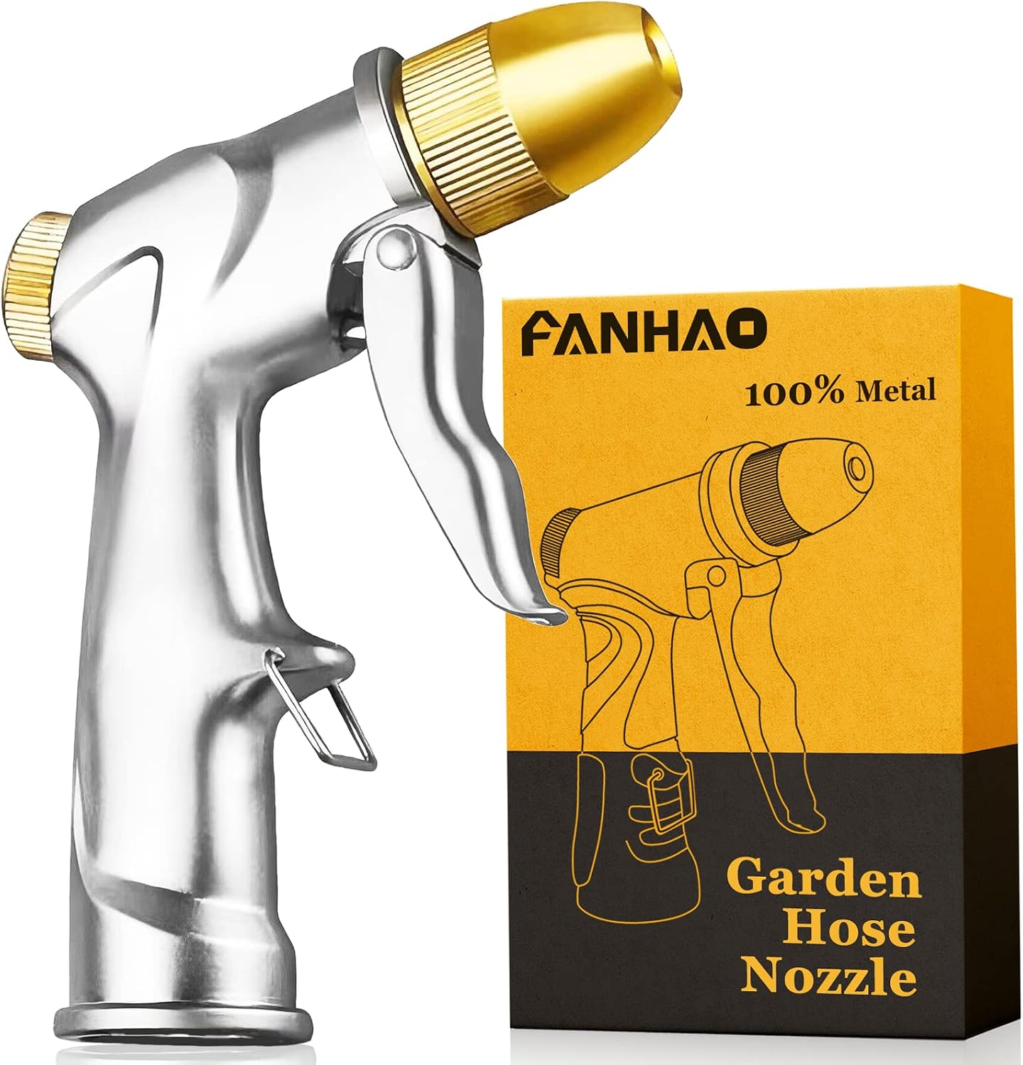 FANHAO 4-pattern metal nozzle