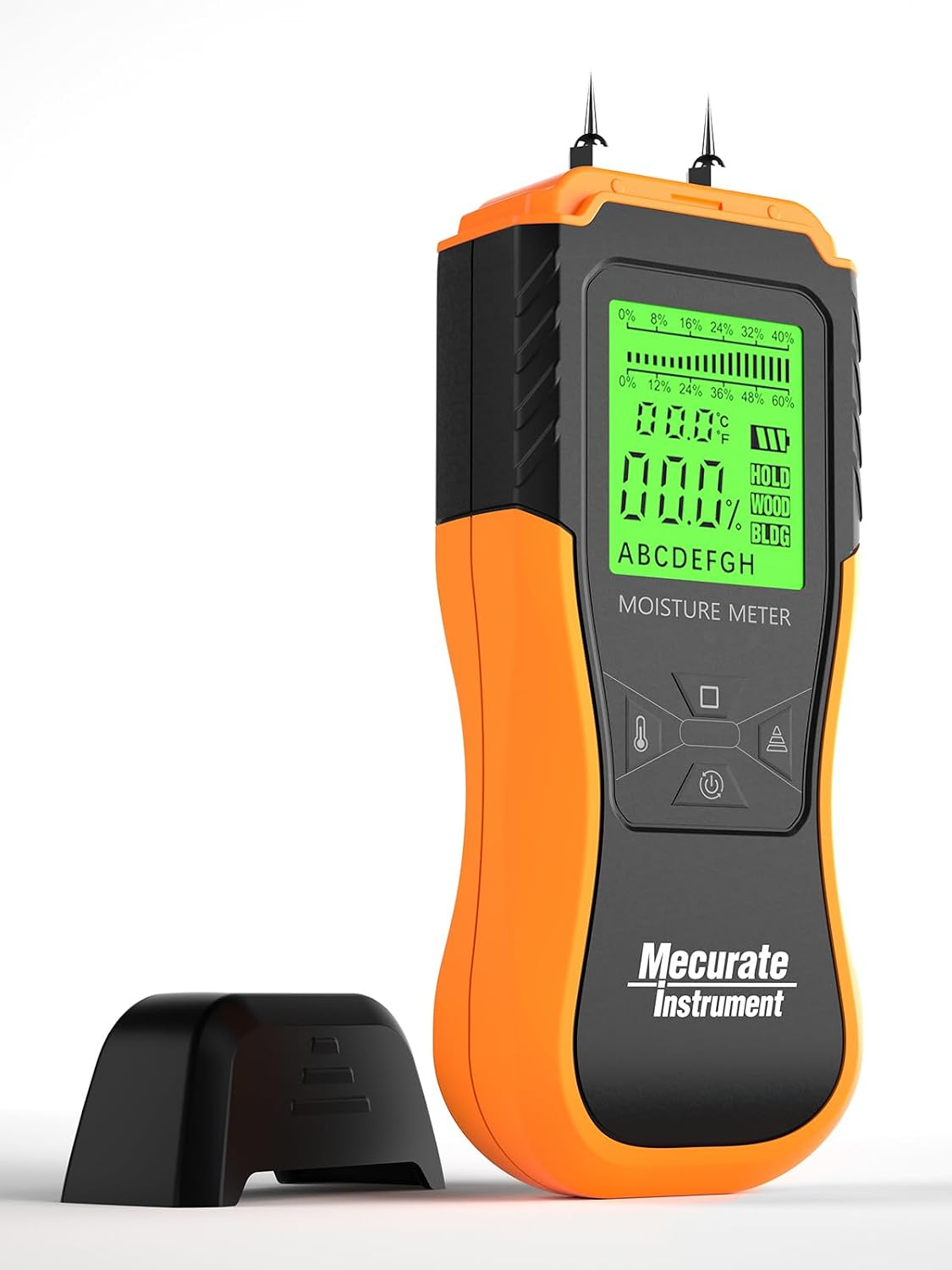 Mecurate Digital Pin Type Wood Moisture Meter