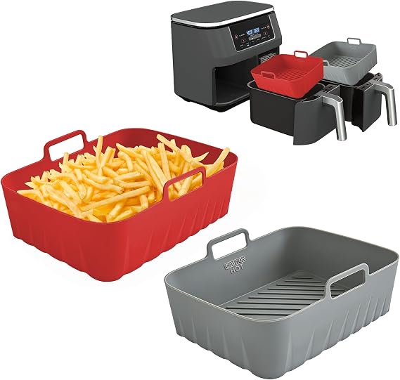 Golden Associate contenitori doppio cestello, set da 2
