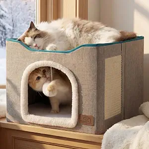 Cubo plegable Bedsure para gatos