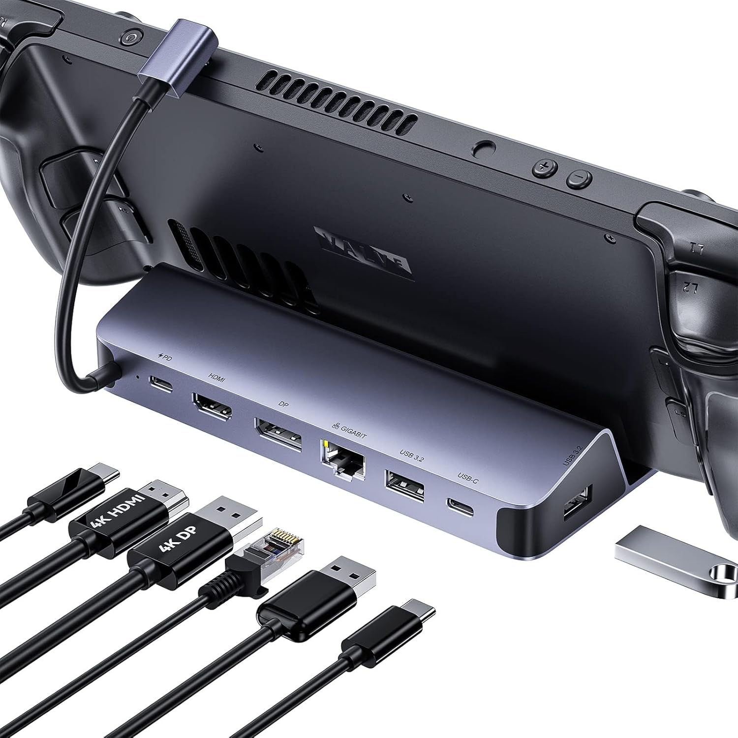 QUUGE 7-in-1 Steam Deck Dock