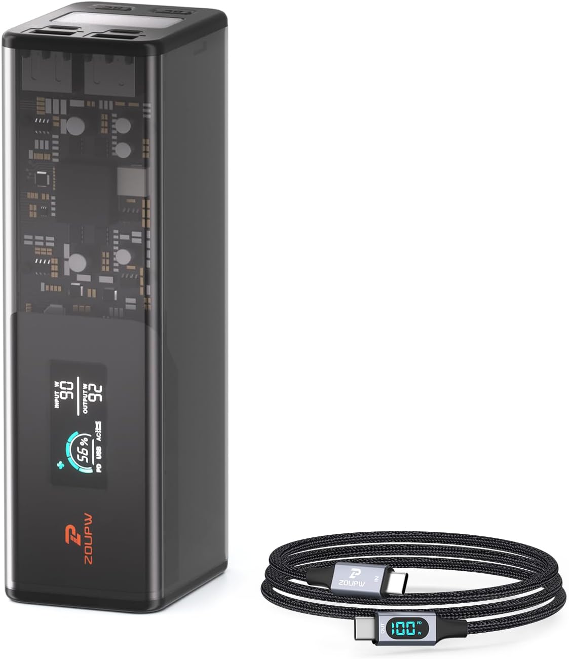 ZOUPW 27,000mAh 140W Portable Power Bank