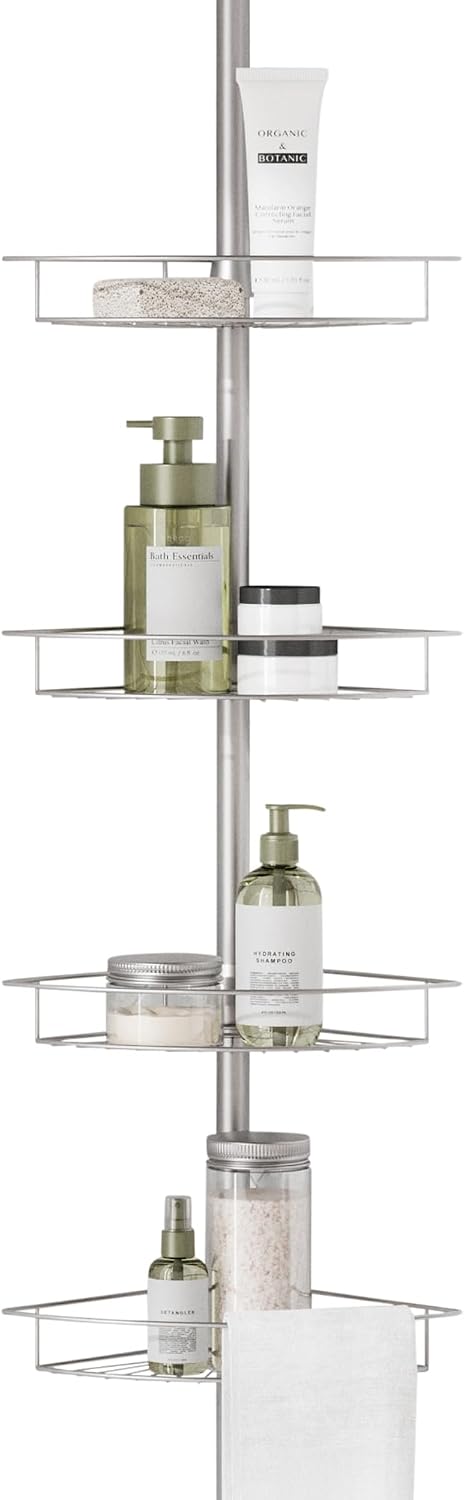Zenna Home Satin Nickel Caddy