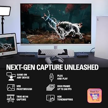 Mejores capturadoras HDMI 2.1 para PS5 Pro en 2026