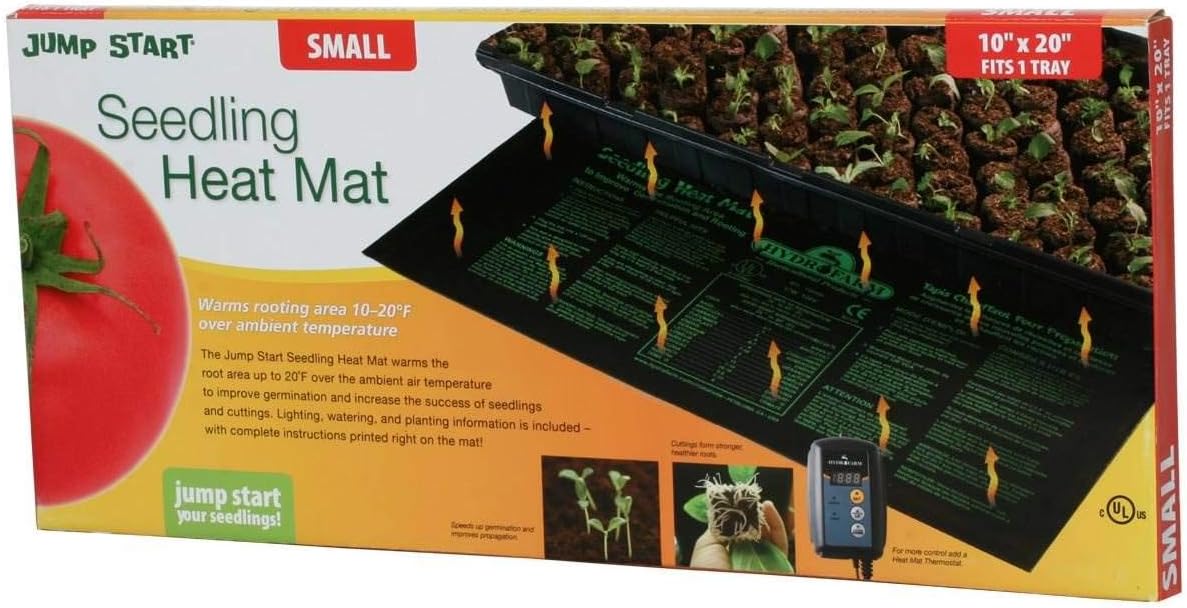 Hydrofarm Jump Start MT10006 heat mat