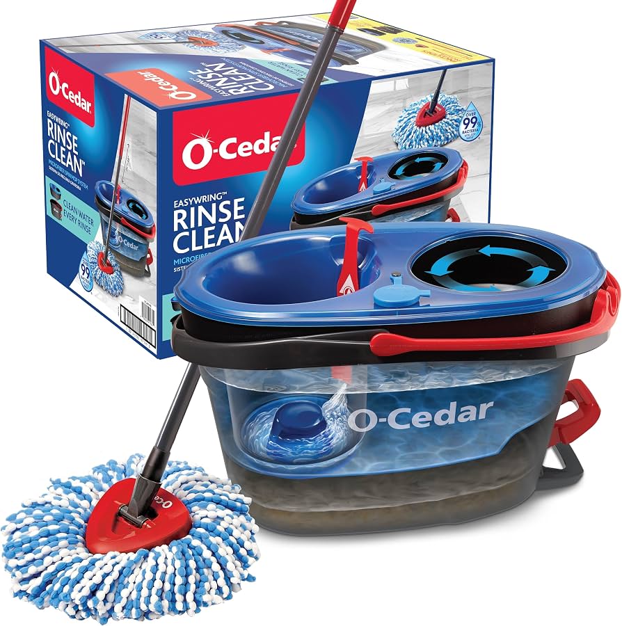 Mop rotante O-Cedar RinseClean