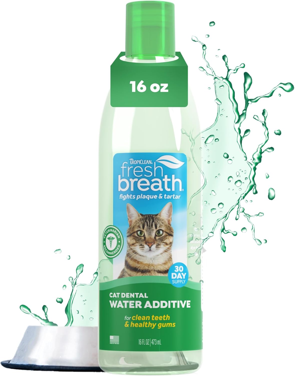 TropiClean Fresh Breath Water Additive for Cats