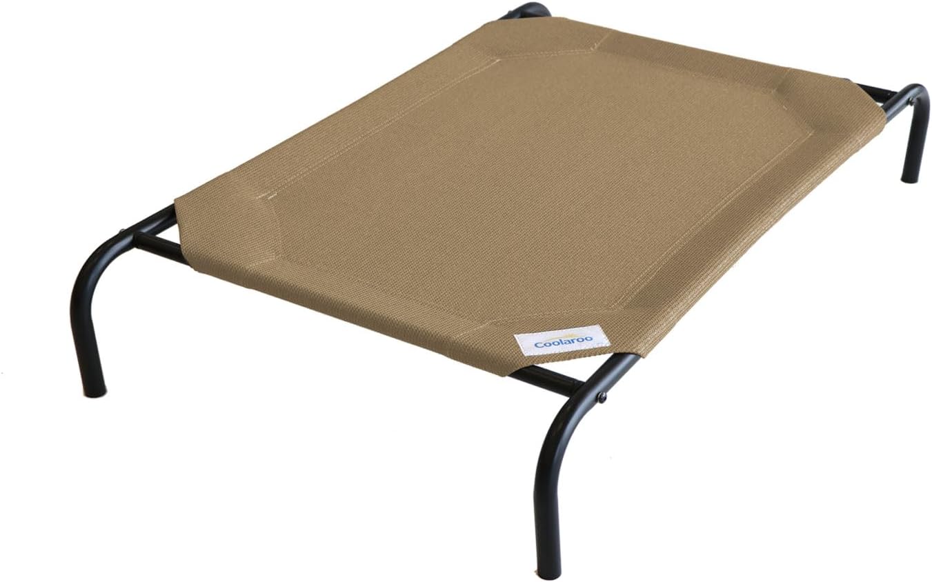 Coolaroo Original Elevated Dog Bed, Large, Nutmeg