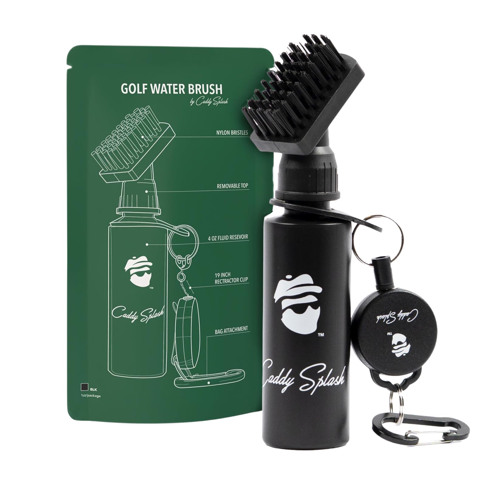 Caddy Splash Golf Club Brush Cleaner with Water