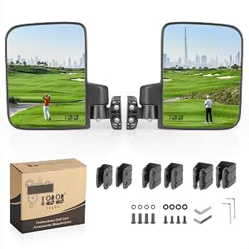 10L0L No-Drill Side Mirror Pair