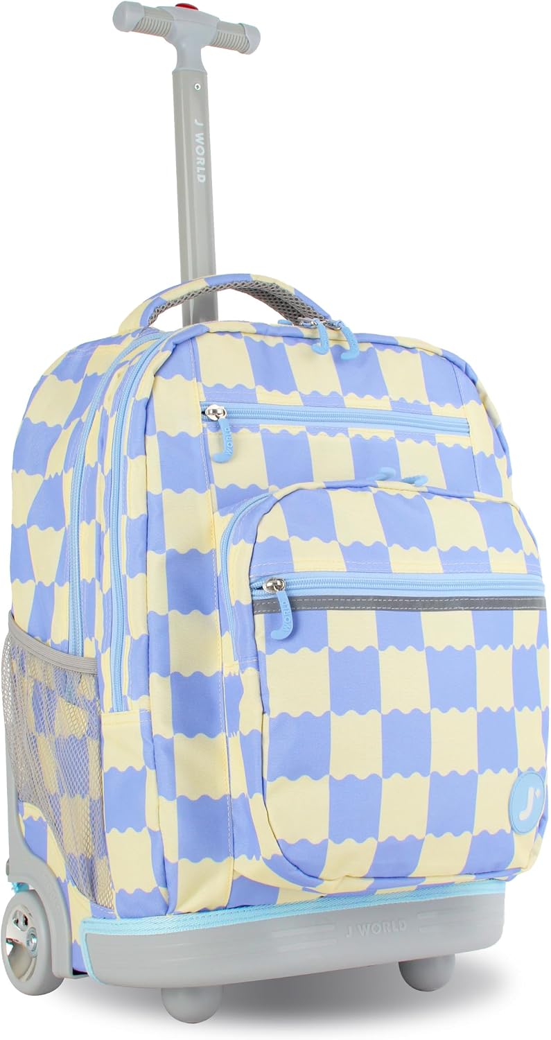 J World Sundance Laptop Rolling Backpack
