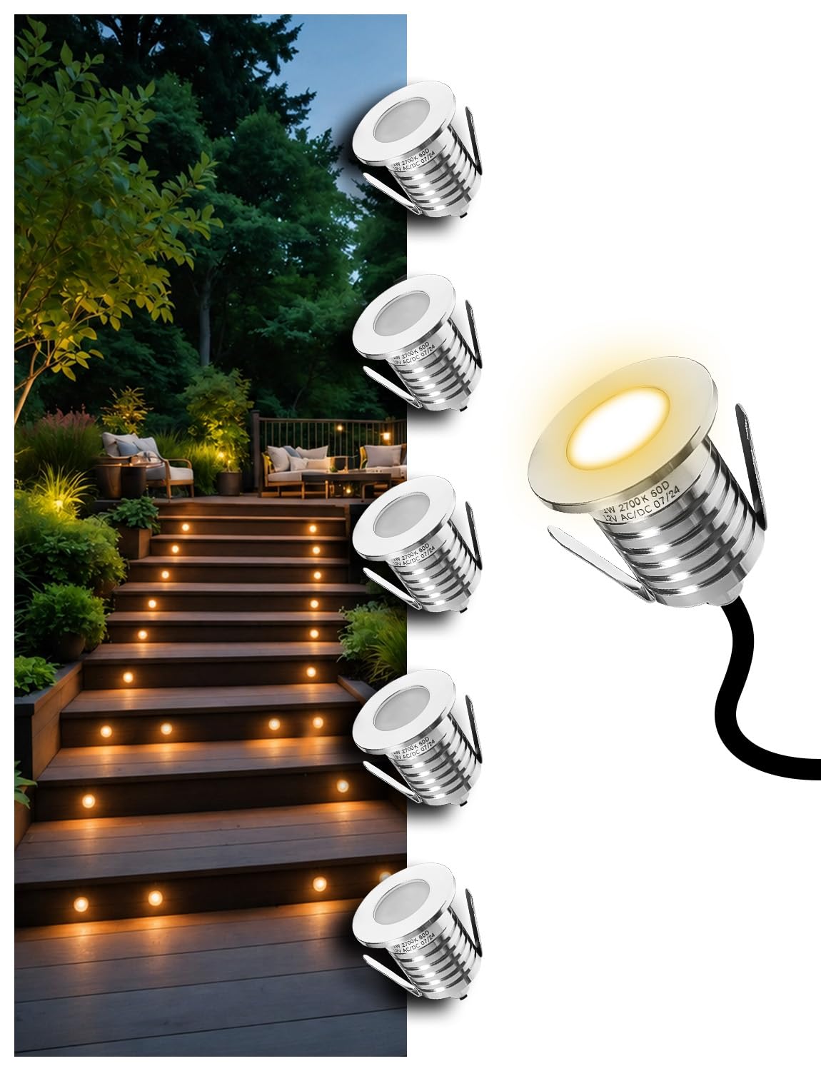 MALORY Recessed Deck Lights