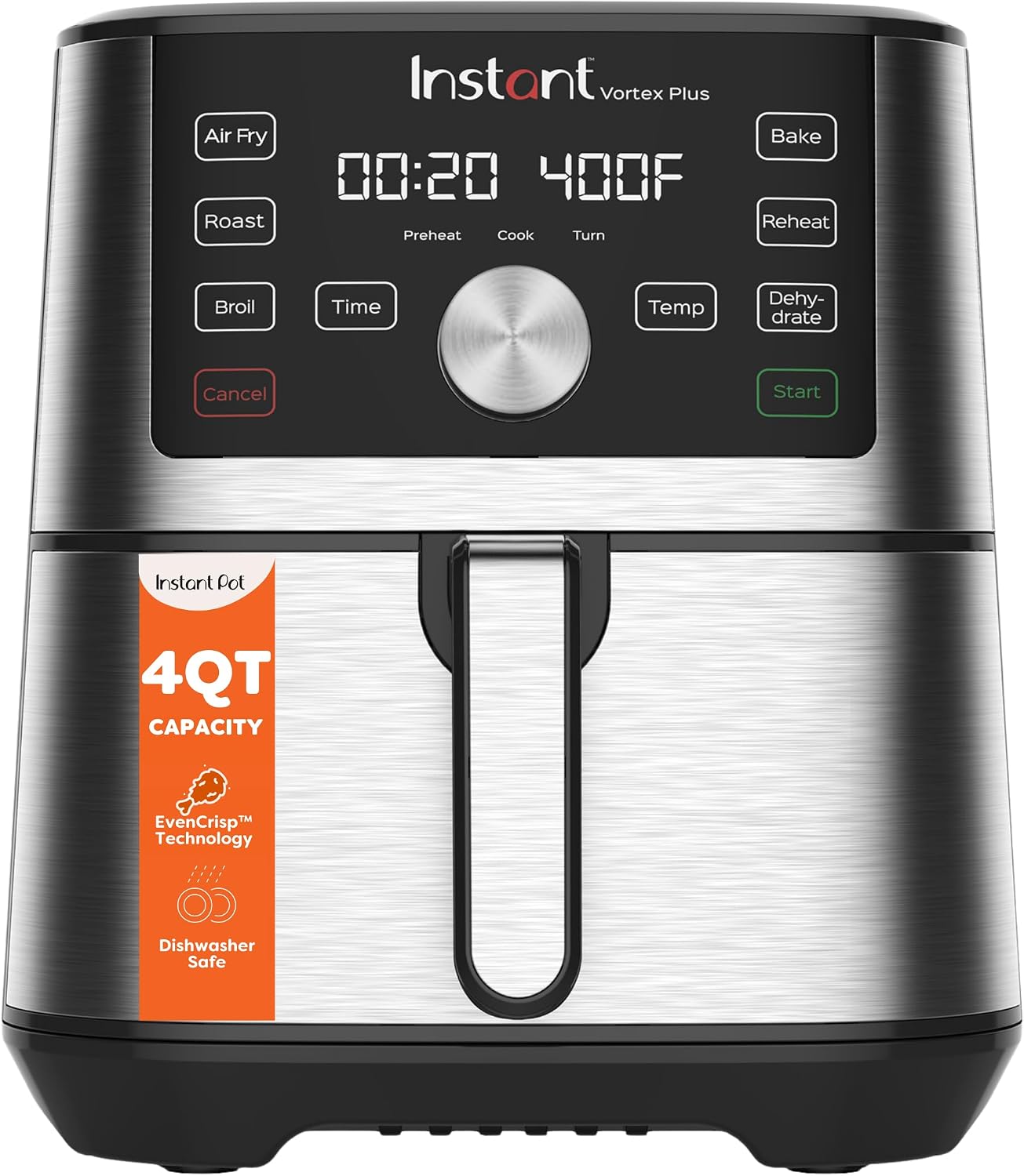 Instant Pot 4QT Vortex Plus 6-in-1 Mini Air Fryer