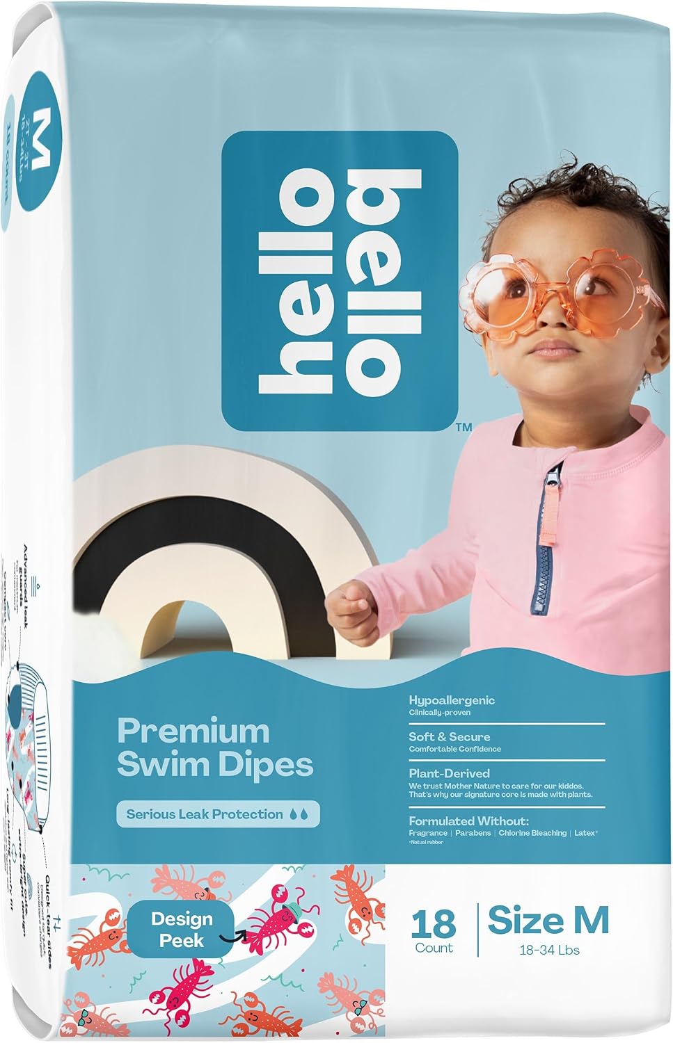 Hello Bello Premium Swim Diapers M