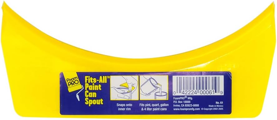 FoamPRO 61-5 Paint Can Spout 5 Pack
