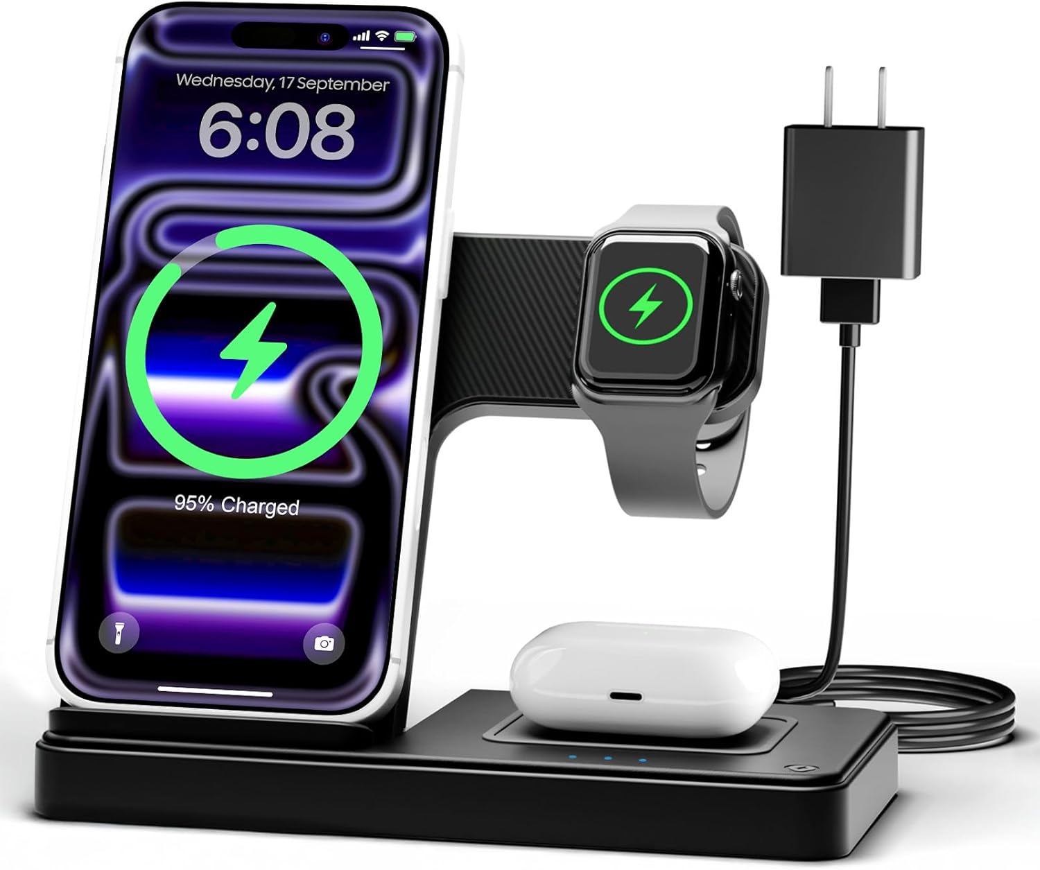 GETPALS 3-in-1 Charging Stand