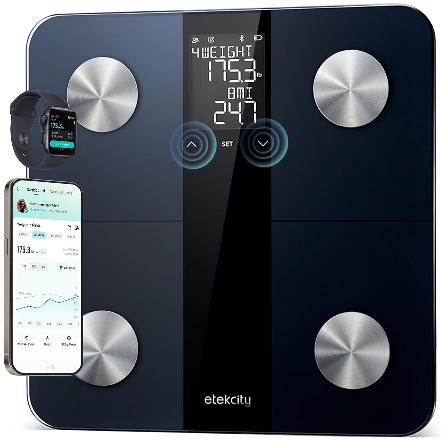 Etekcity Upgraded Smart Scale