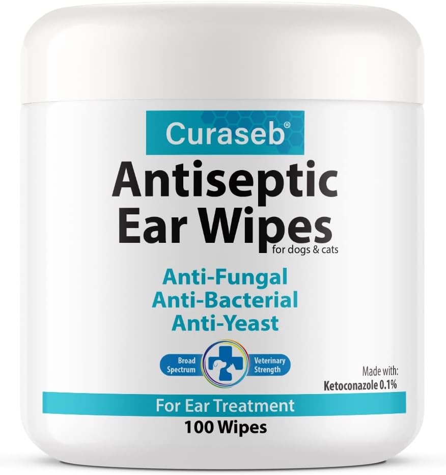 Curaseb Ear Infection Treatment Wipes