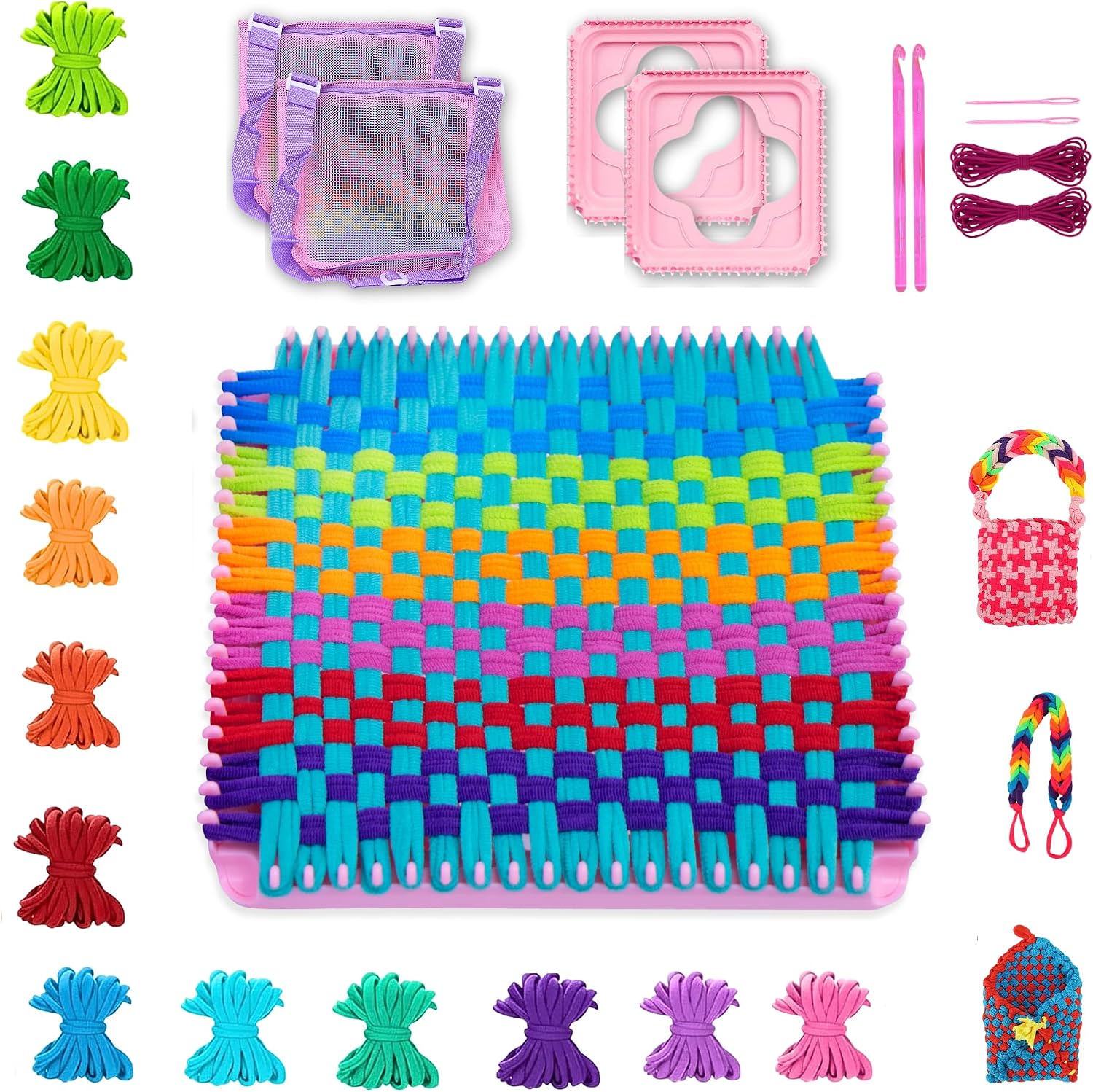 TIKKYFUN Two-Person Loom Kit