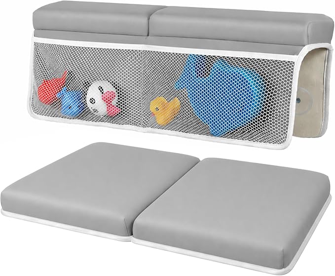 LILEKA Baby Bath Kneeler and Elbow Rest Pad Set