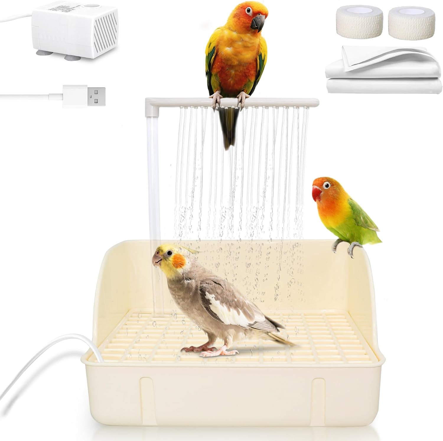 Jevnd Automatic Bird Shower