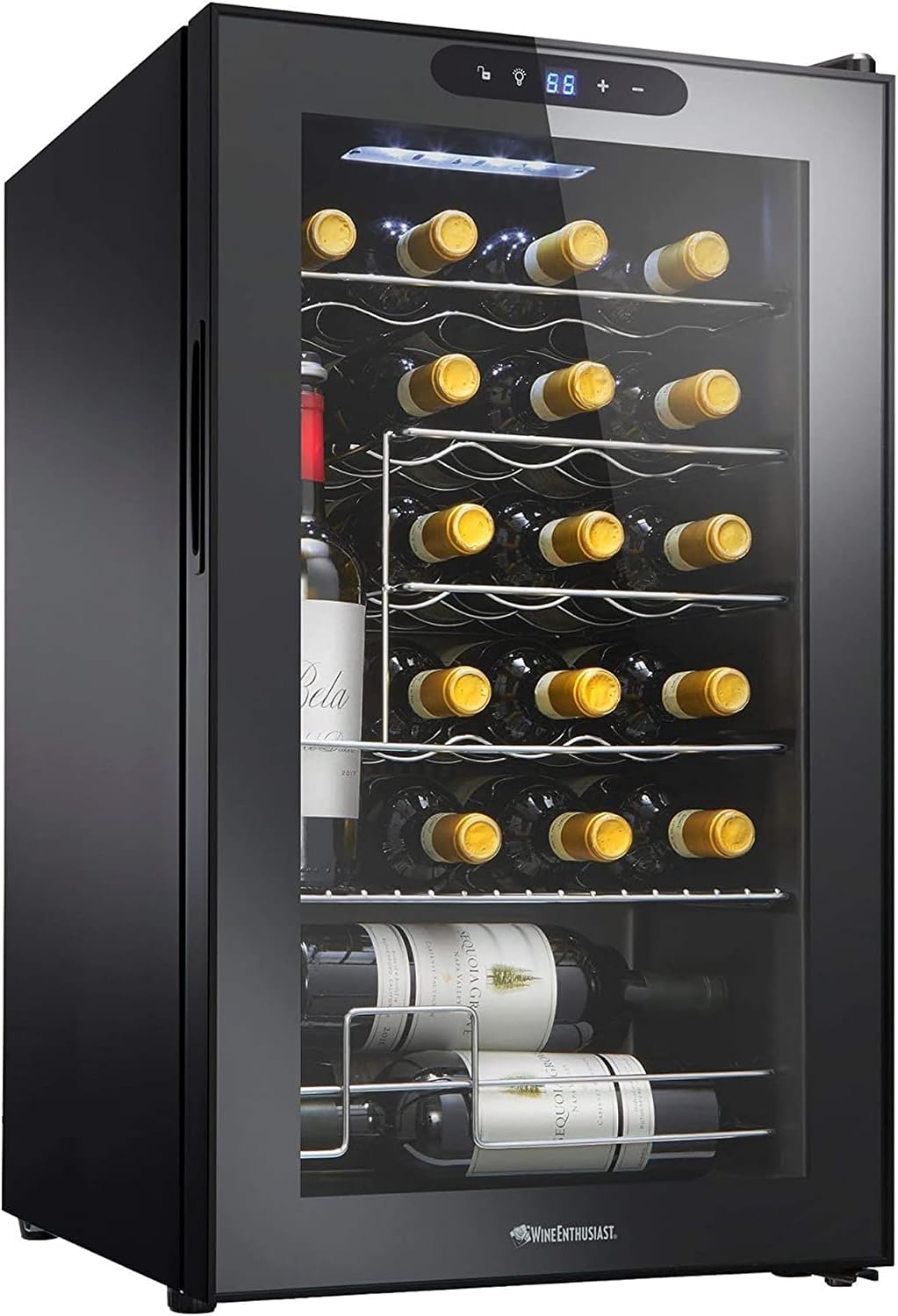 Wine Enthusiast 24-Bottle Compressor Wine Cooler