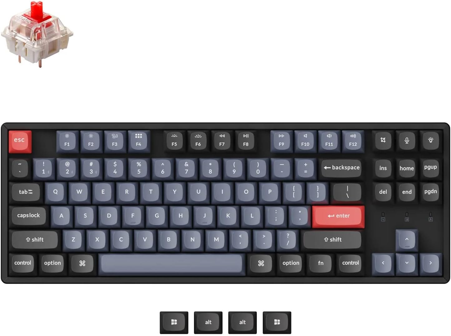 Tastiera meccanica wireless Keychron K8 Pro QMK/VIA