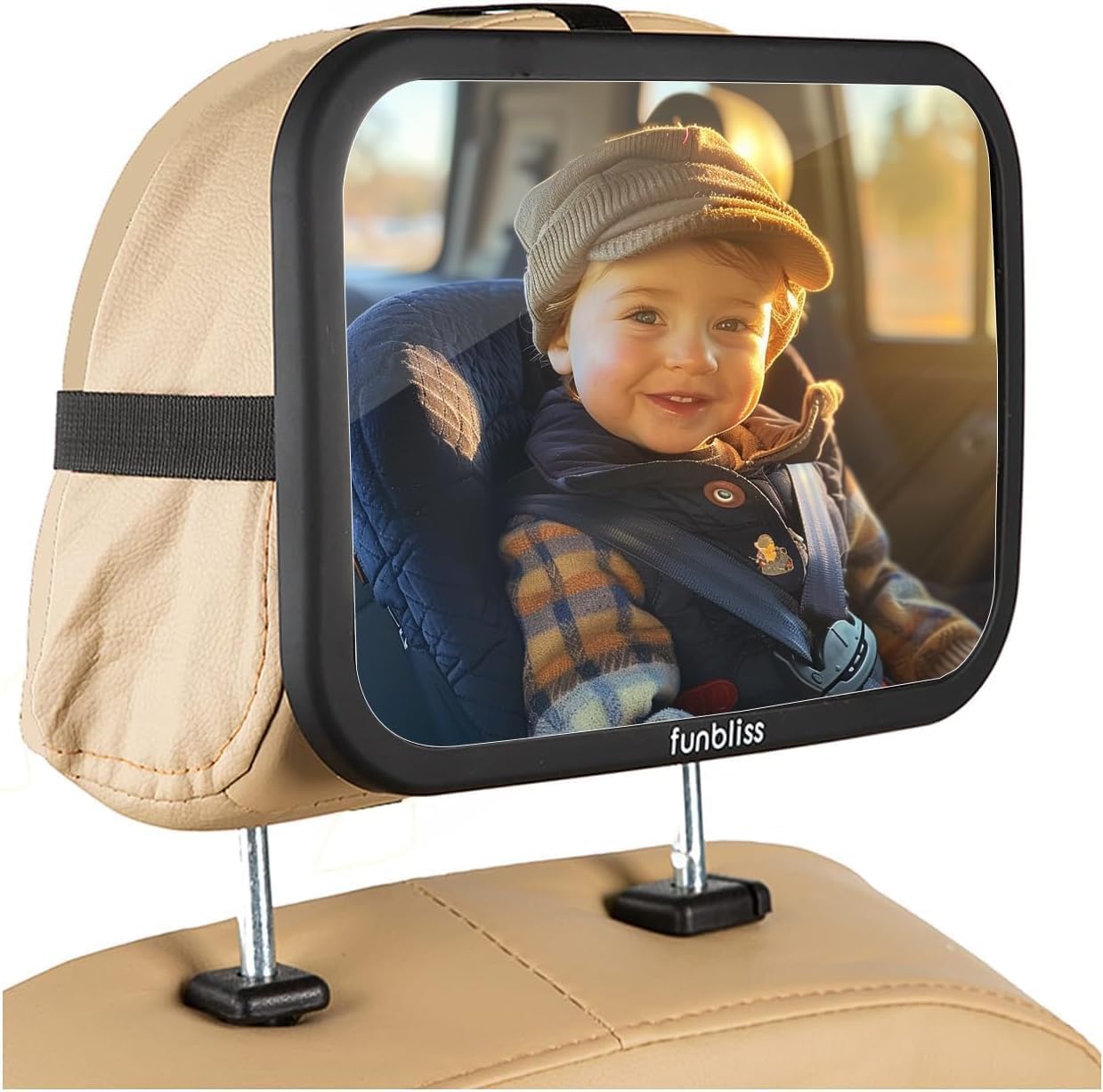 Funbliss Baby Car Mirror Backseat