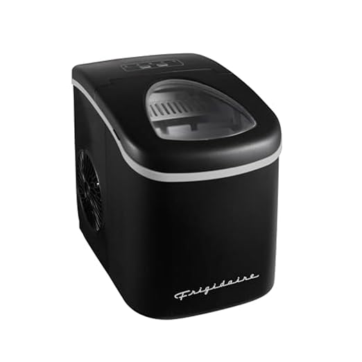 FRIGIDAIRE EFIC128AMZBLK Compact Countertop Ice Maker
