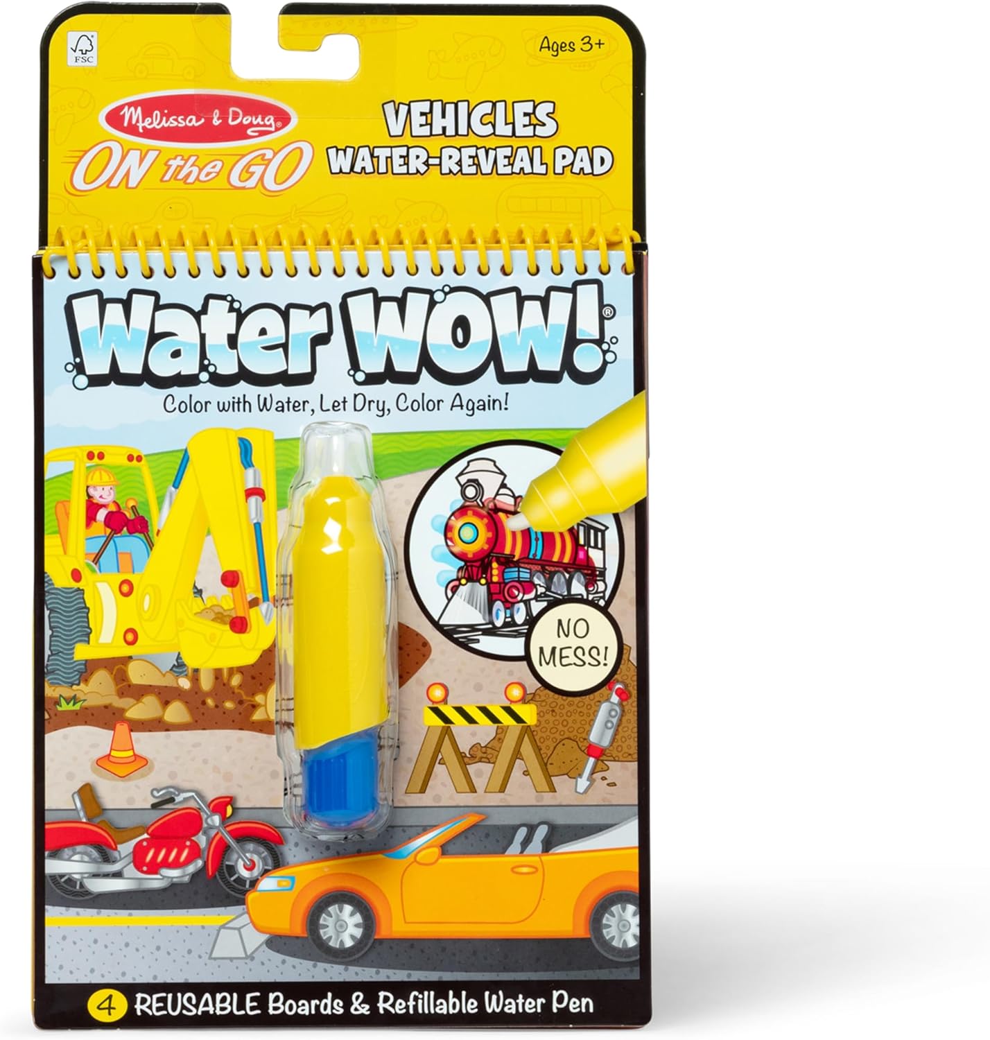 Melissa & Doug On The Go Water Wow! Vehicles