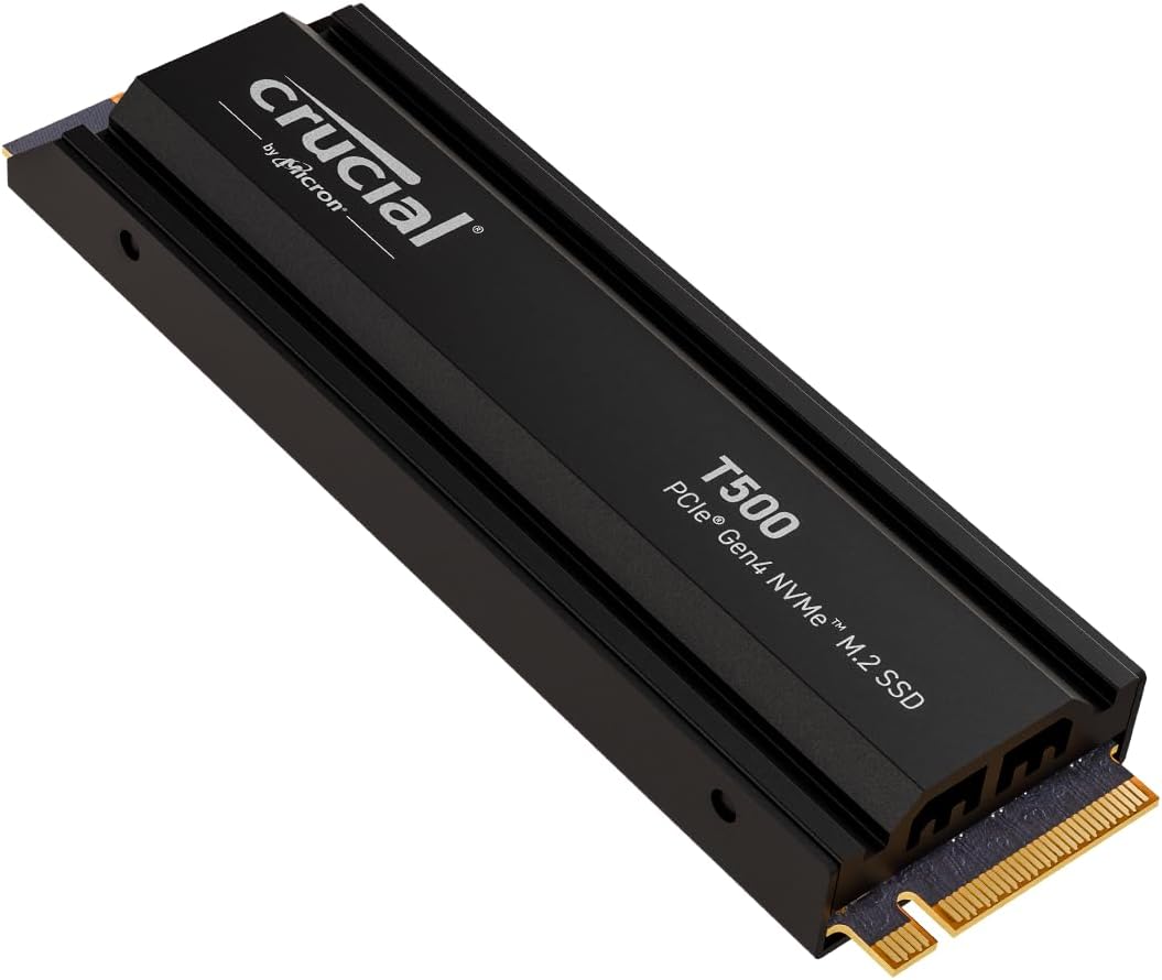 Crucial T500 2TB with Heatsink