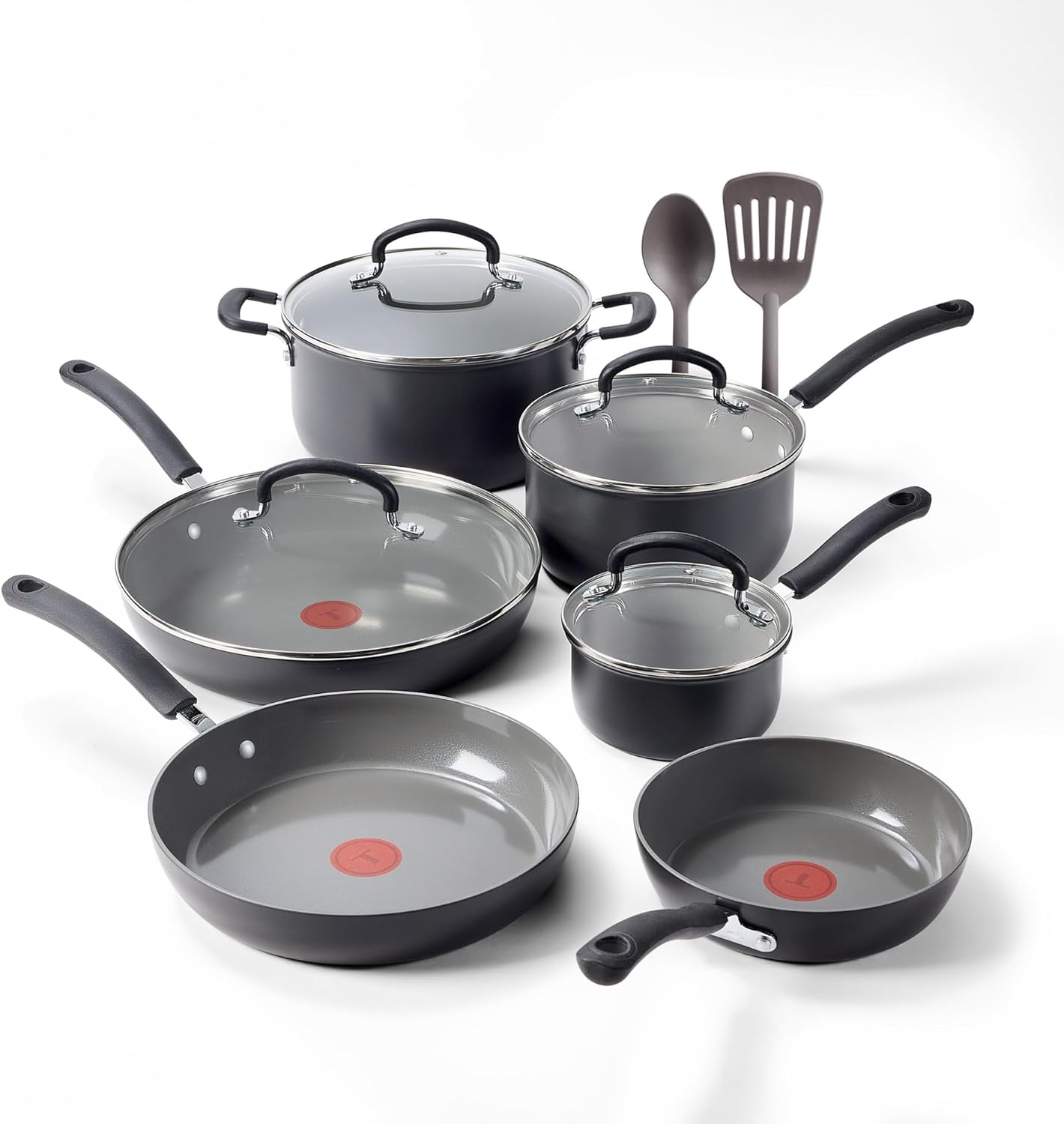T-Fal Ultimate Hard Anodized 12-Piece Ceramic Nonstick Cookware Set