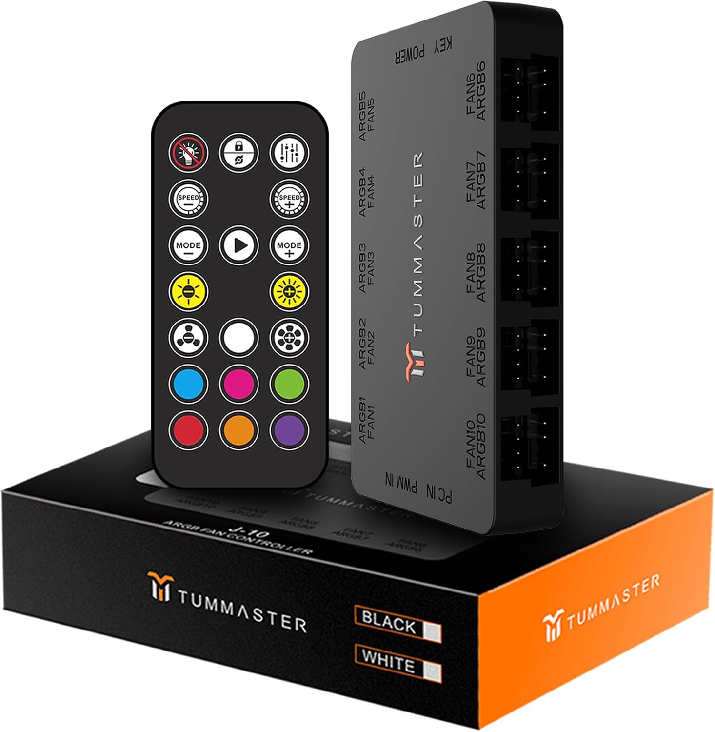 TUMMASTER 10-Port ARGB Hub
