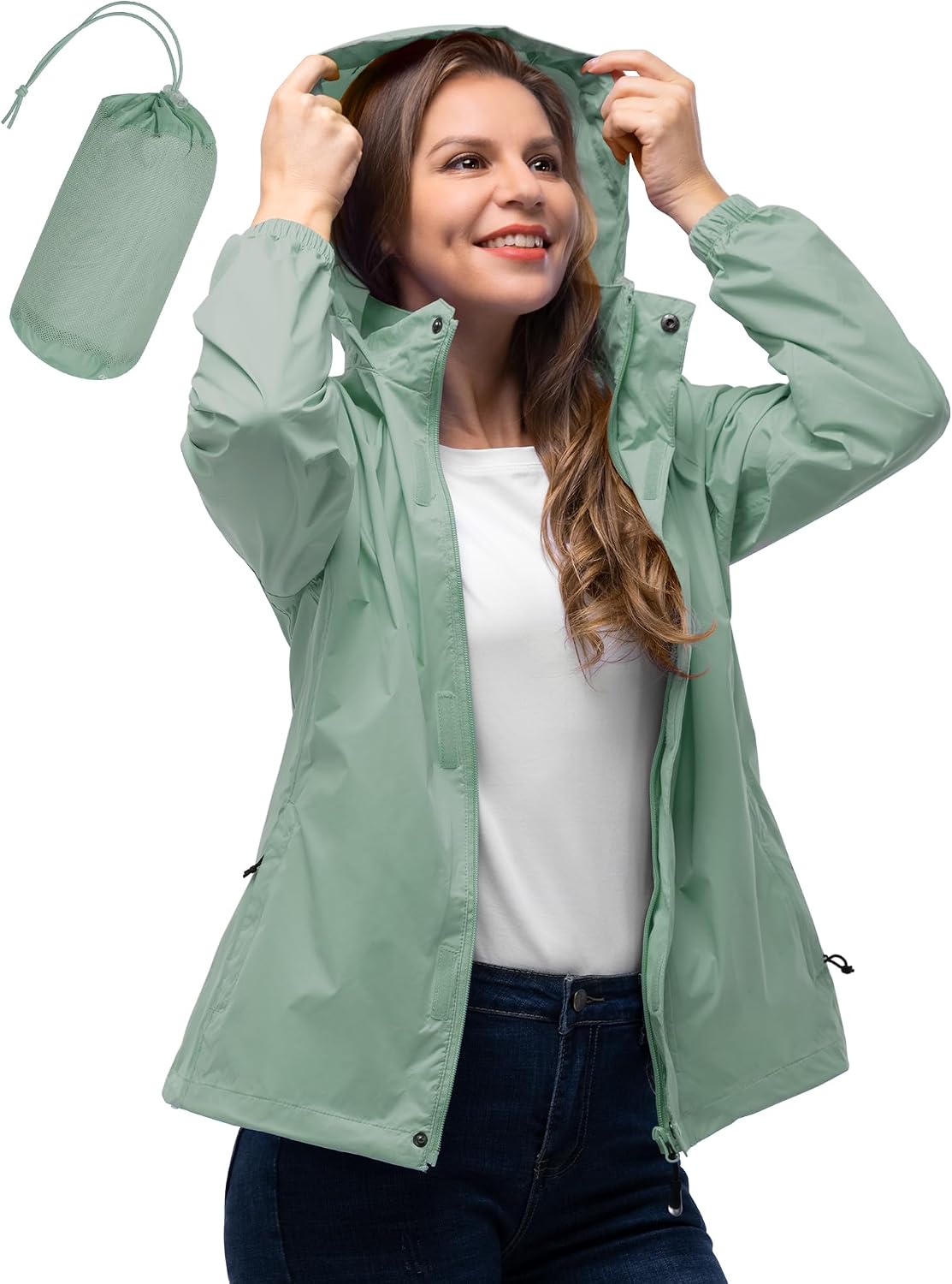 33,000ft Packable Rain Jacket