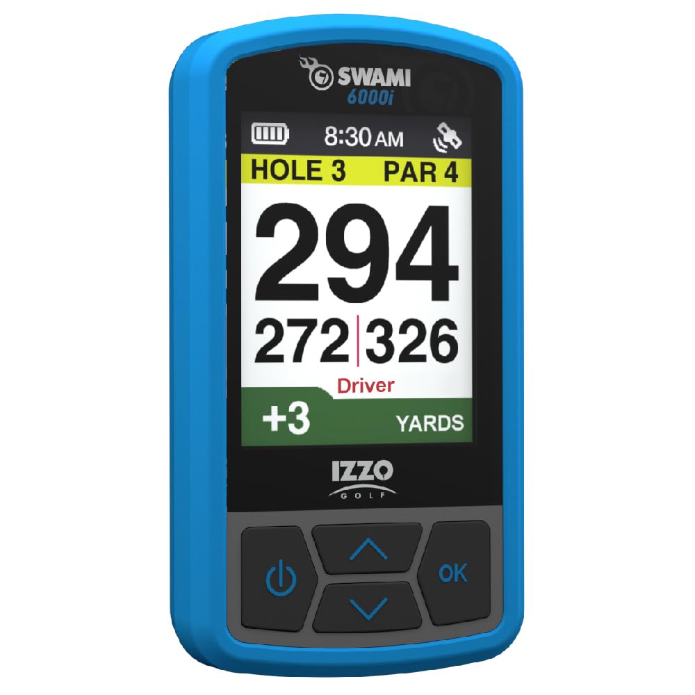Izzo Swami Golf GPS Rangefinder - Color Display & Scorekeeper