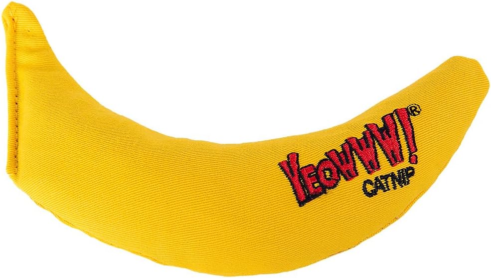 Yeowww! Catnip Chi-CAT-a Banana Toy
