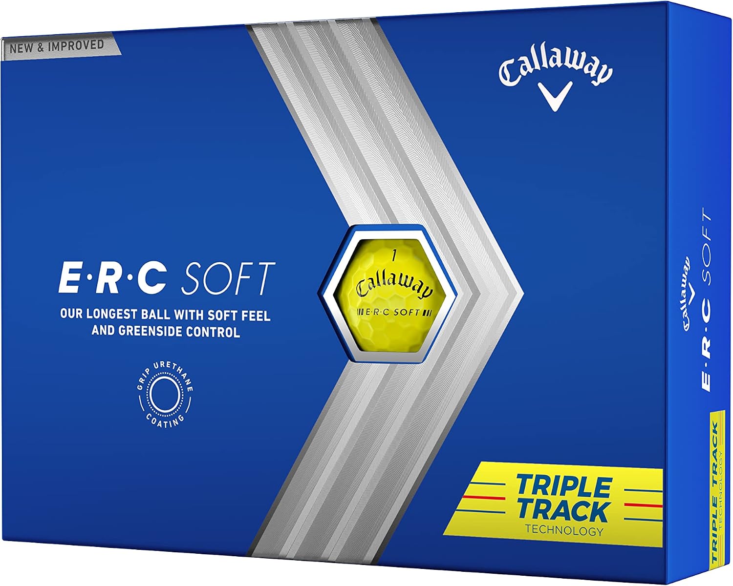 Callaway ERC Soft Yellow Triple Track