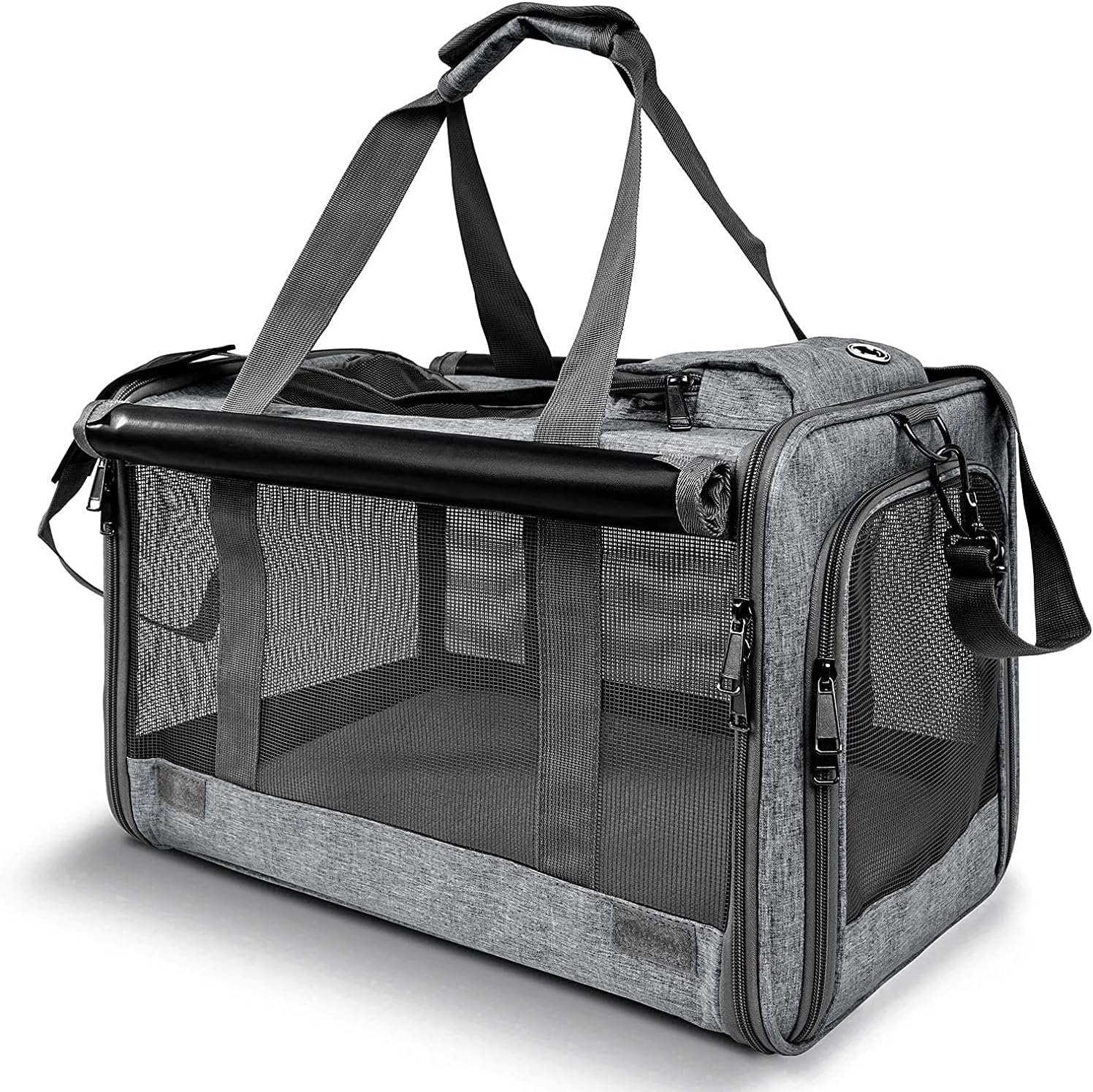 GAPZER Pet Carrier for Large Cats up to 20 lbs