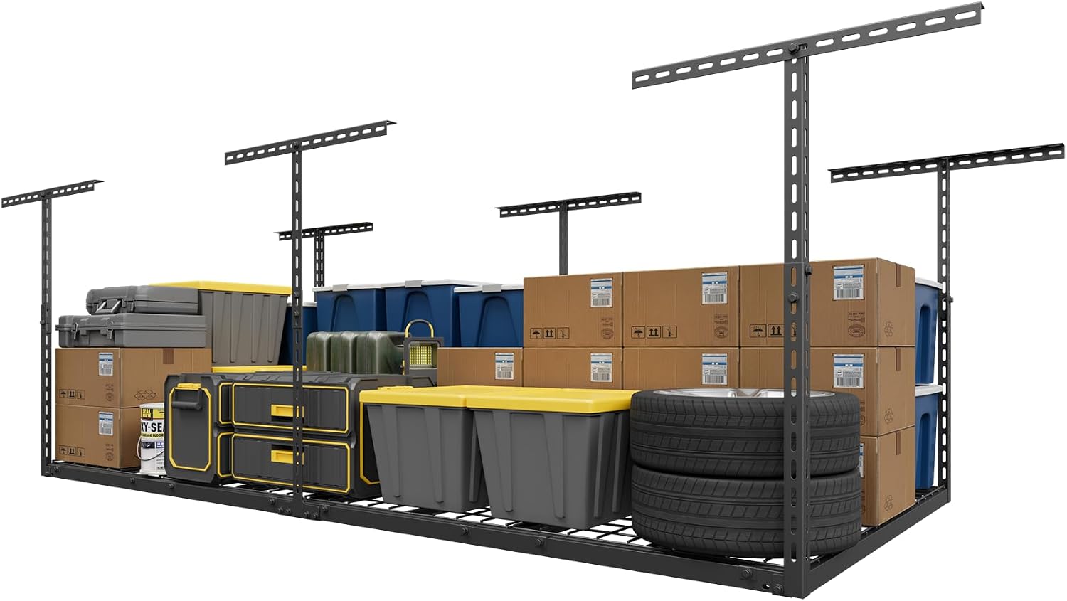 Jusgym 4x8 Nine-Beam Rack