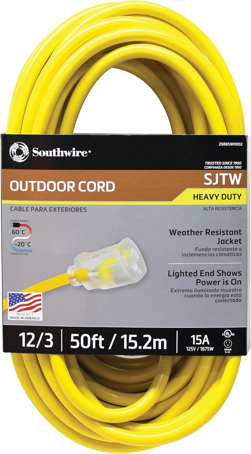 Best Outdoor Extension Cords for Yard Power in 2026: 3 Safe Picks