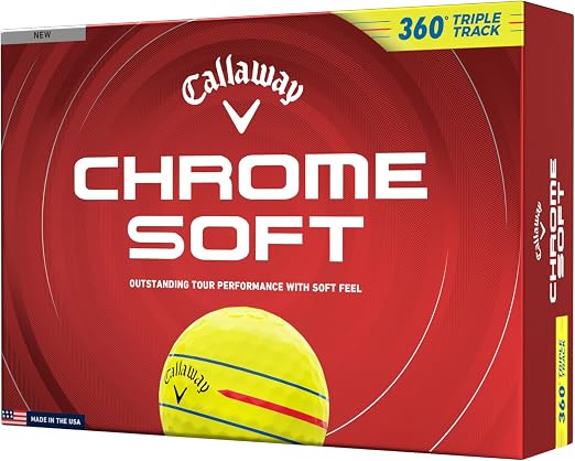 Callaway Chrome Soft 360 Gelb
