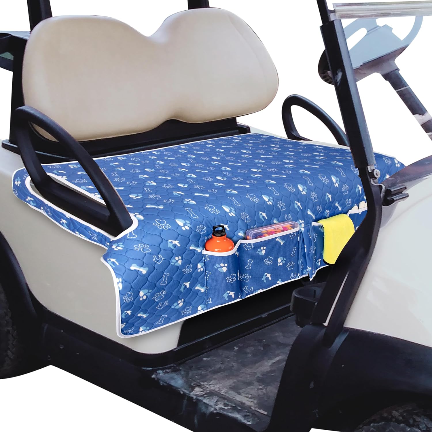 PGmoon 4-Pocket Seat Cover