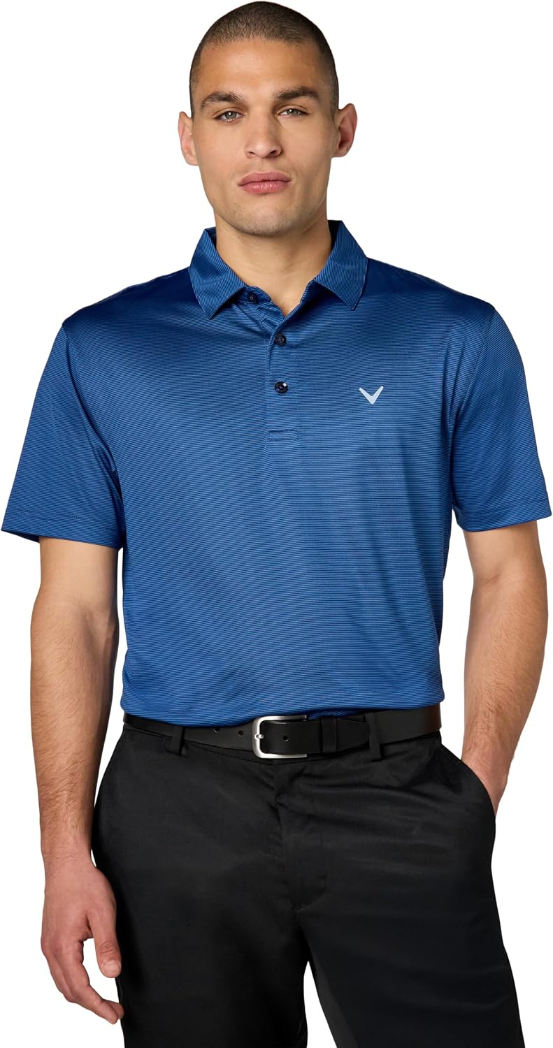Callaway Fine Line Stripe Polo