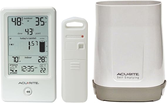 AcuRite 01089M weather rain gauge
