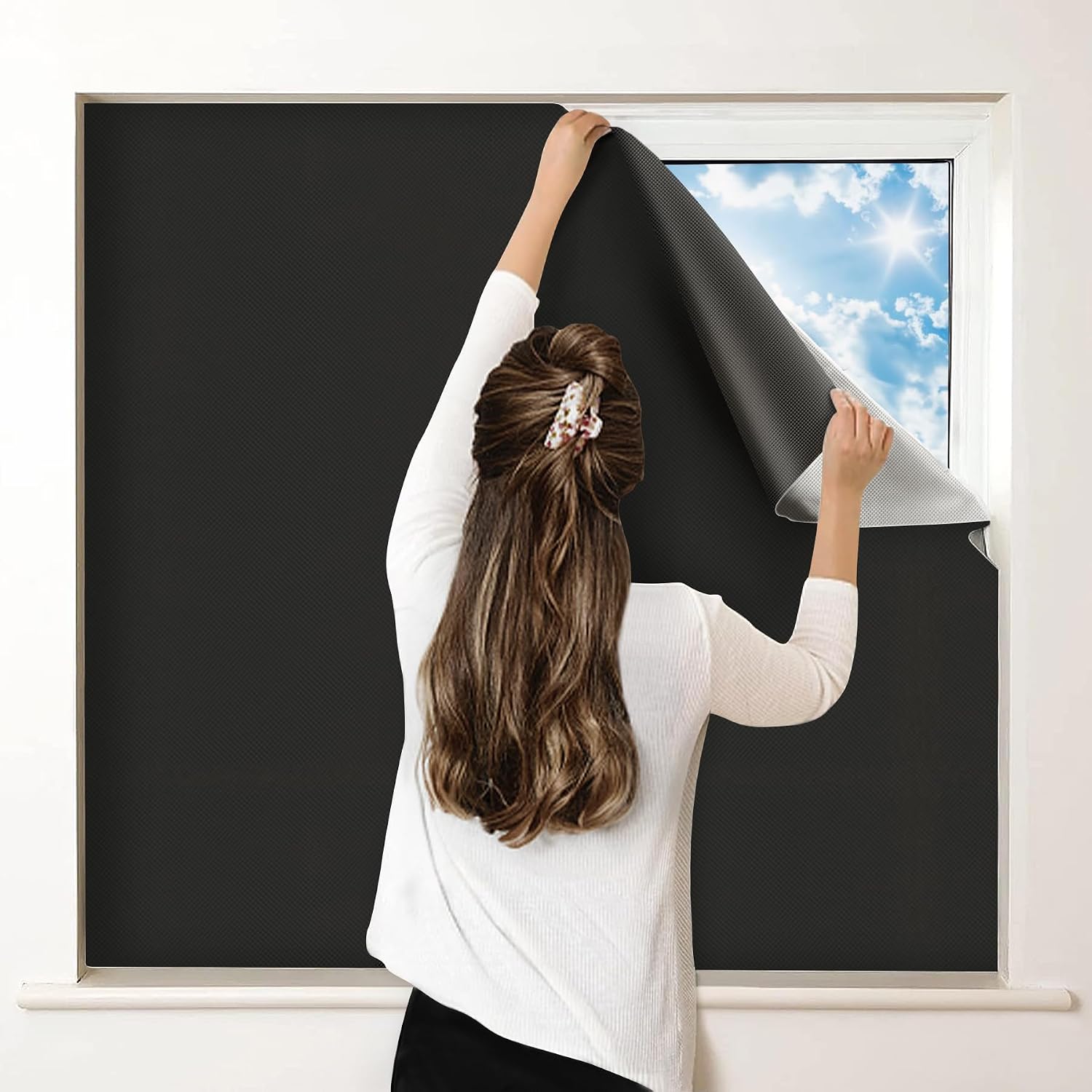 Petaholic Cut-to-Fit Blackout Curtain (157 x 57 in)