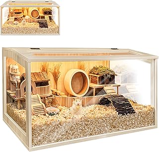Prolee 24 Inch Wooden Hamster Cage