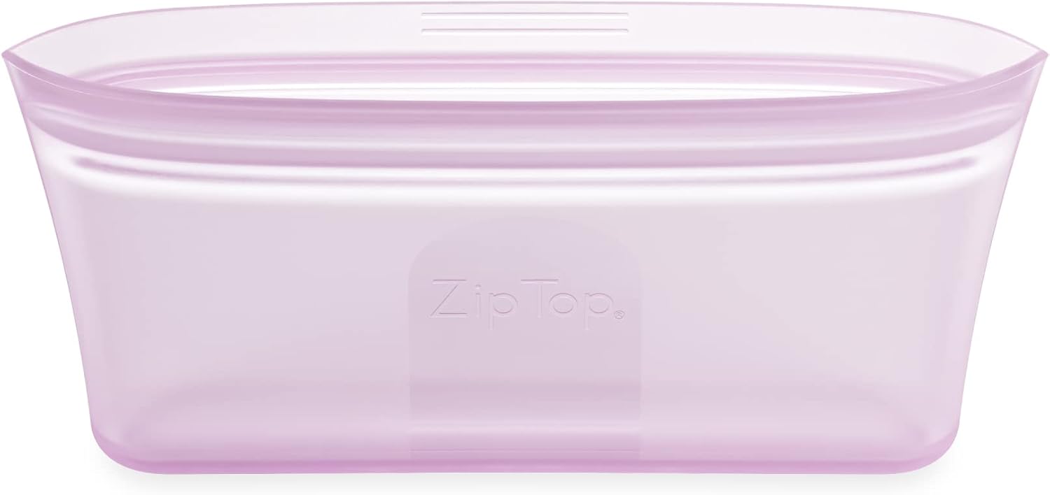 Zip Top Lavender Snack Bag