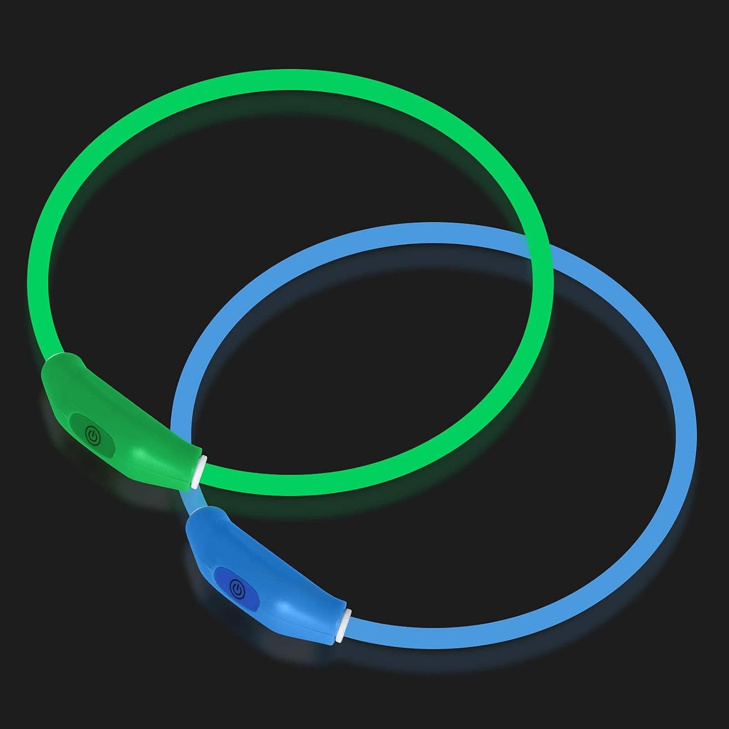 Conjunto de 2 coleiras LED Novkin