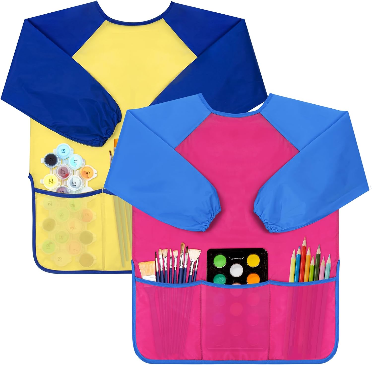 Bassion 2-Pack Art Smocks